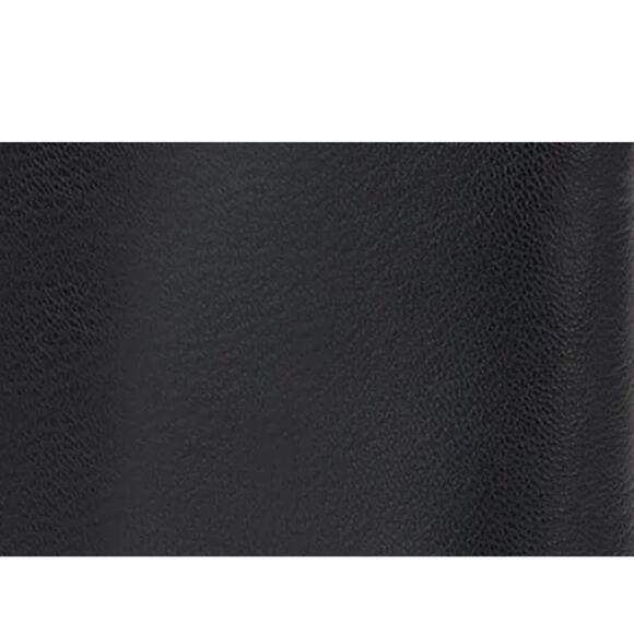 Jessica Simpson Astoli Boot Black Womens 5M Gold Metal Toe Tip Almond Toe ZipUp - Picture 9 of 9